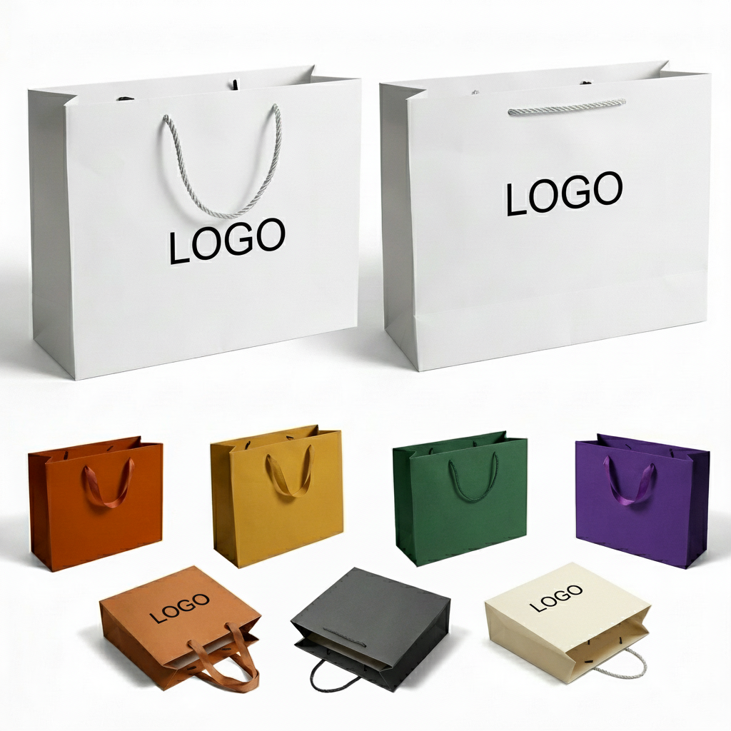 Premium Multi-Color Gift Bags with Handles for All Occasions