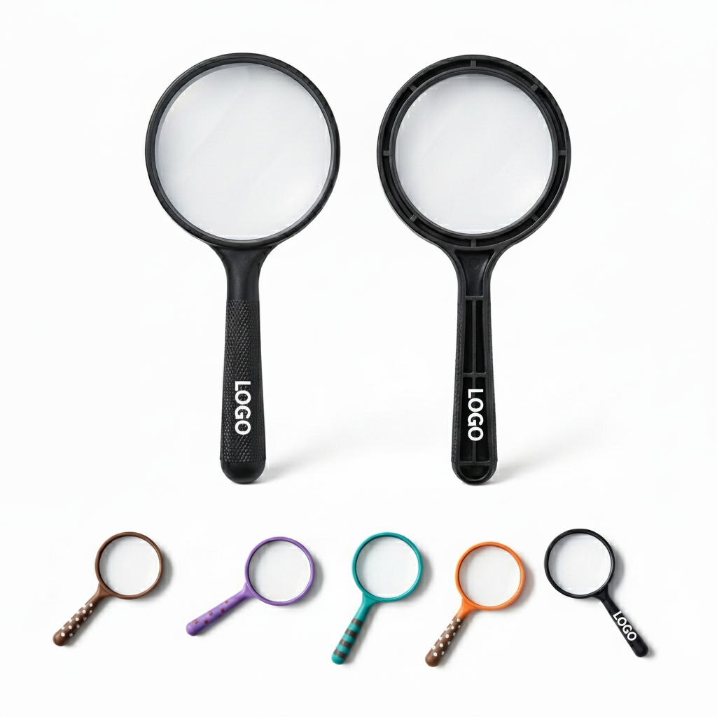 5-Color 3X Magnifying Glass Set for Kids - 60mm Explorer's Lens