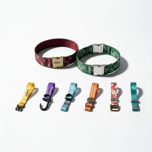 Multi-Color Adjustable Fabric Keychain & Bag Strap