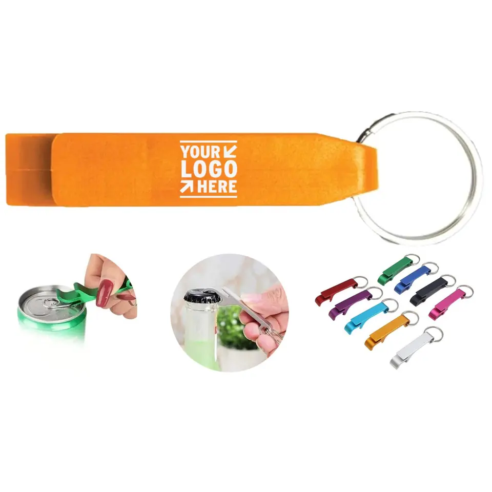Portable Beverage Opener Keychain