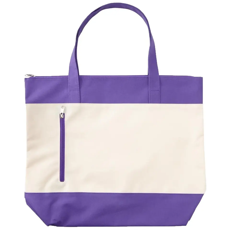 Coastal Zipper Tote 2