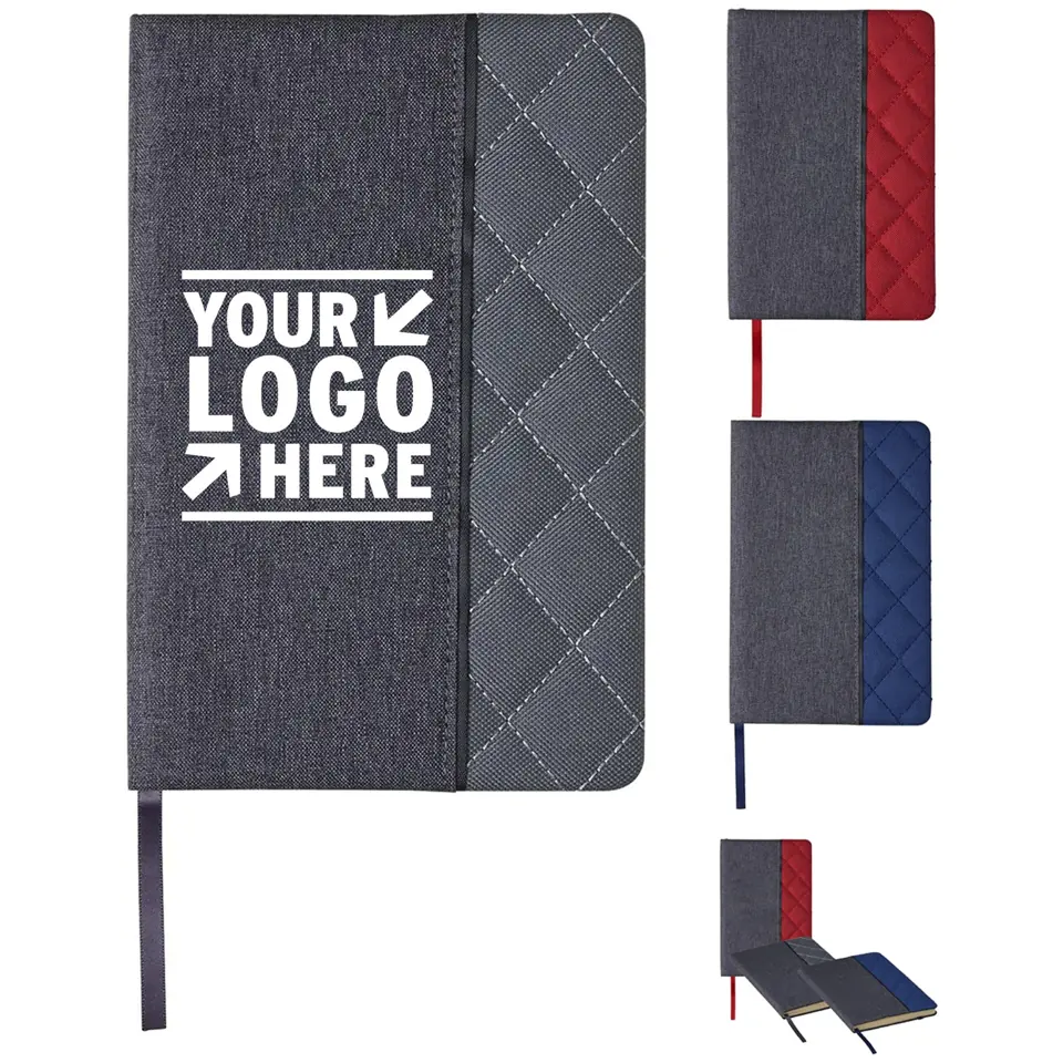 Compact Quilted Notebook