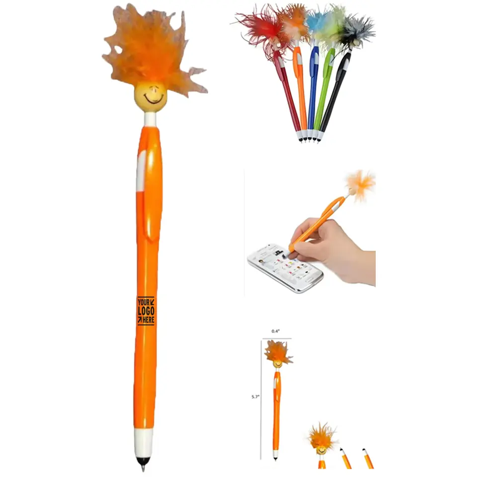 Whimsical Feather-Tip Writing Tool