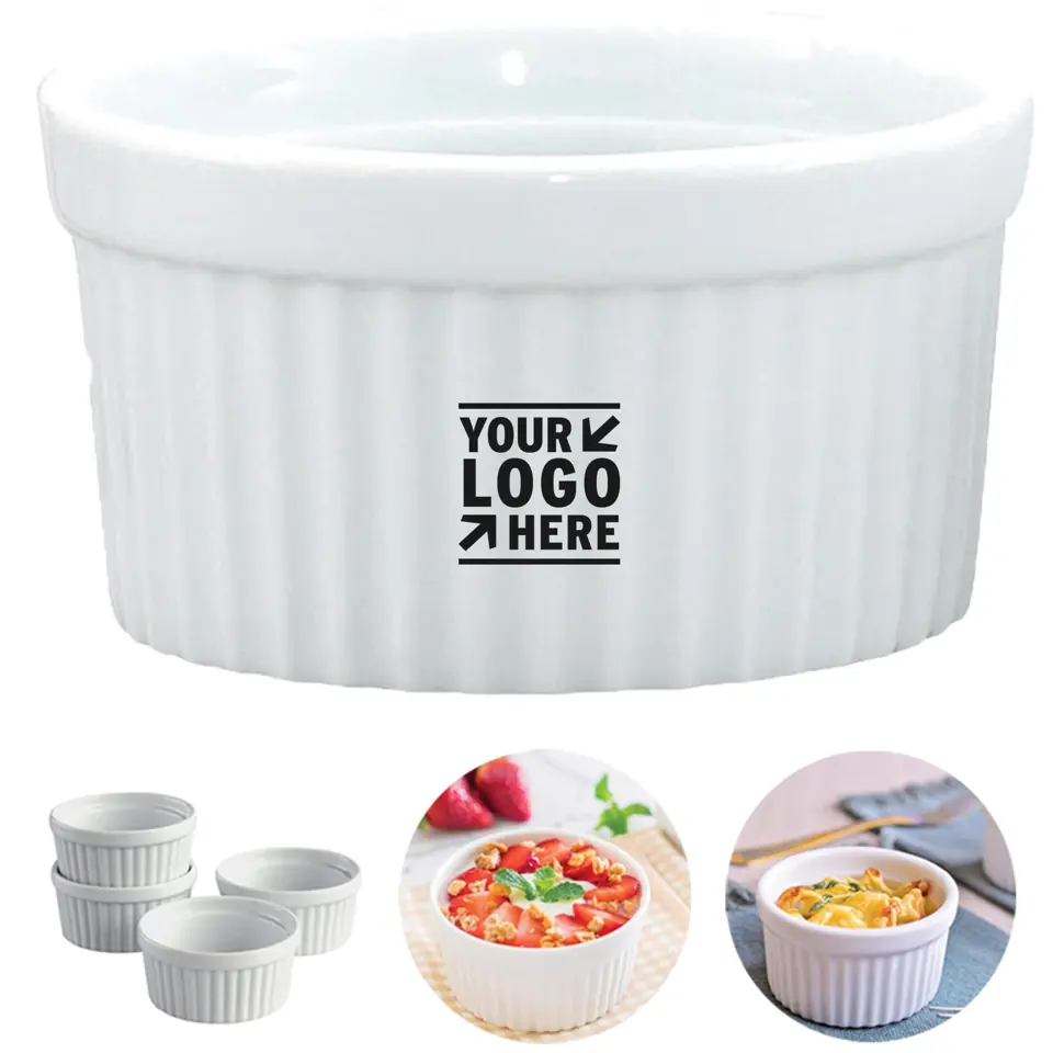 Elegant Porcelain Dessert Cups