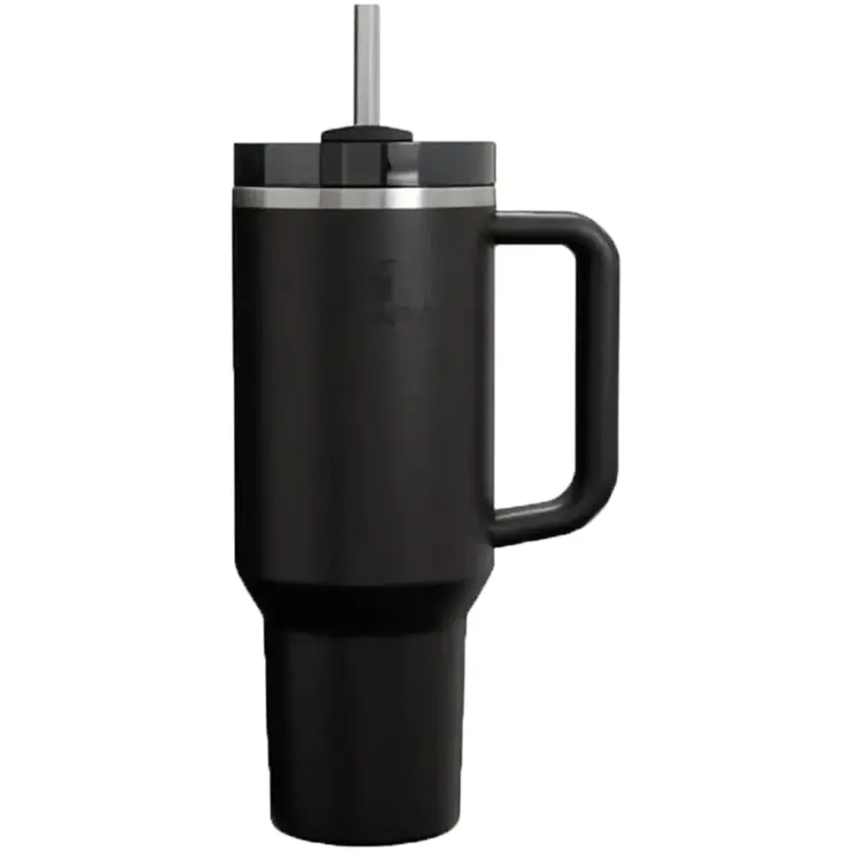 Insulated Beverage Container with Multi-Function Lid 2