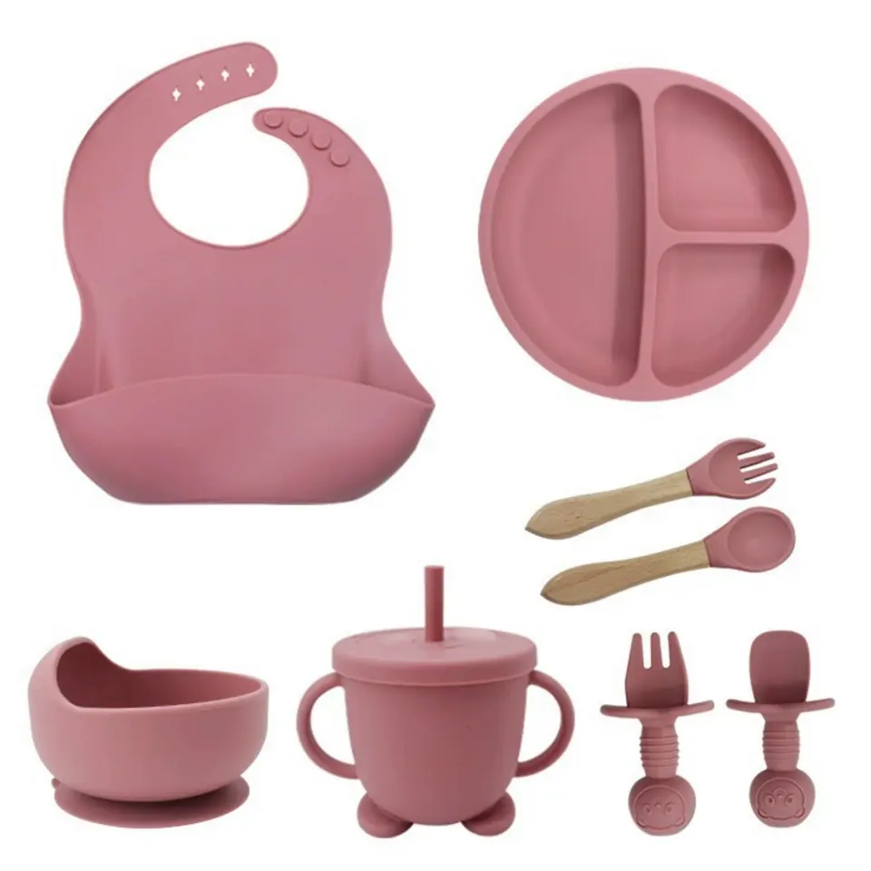 SecureGrip Silicone Kids Dining Set 2