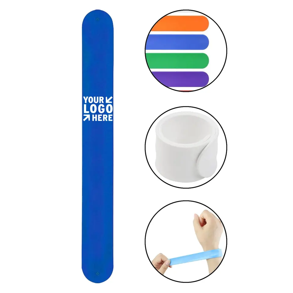 Snap-Sound Silicone Slap Band
