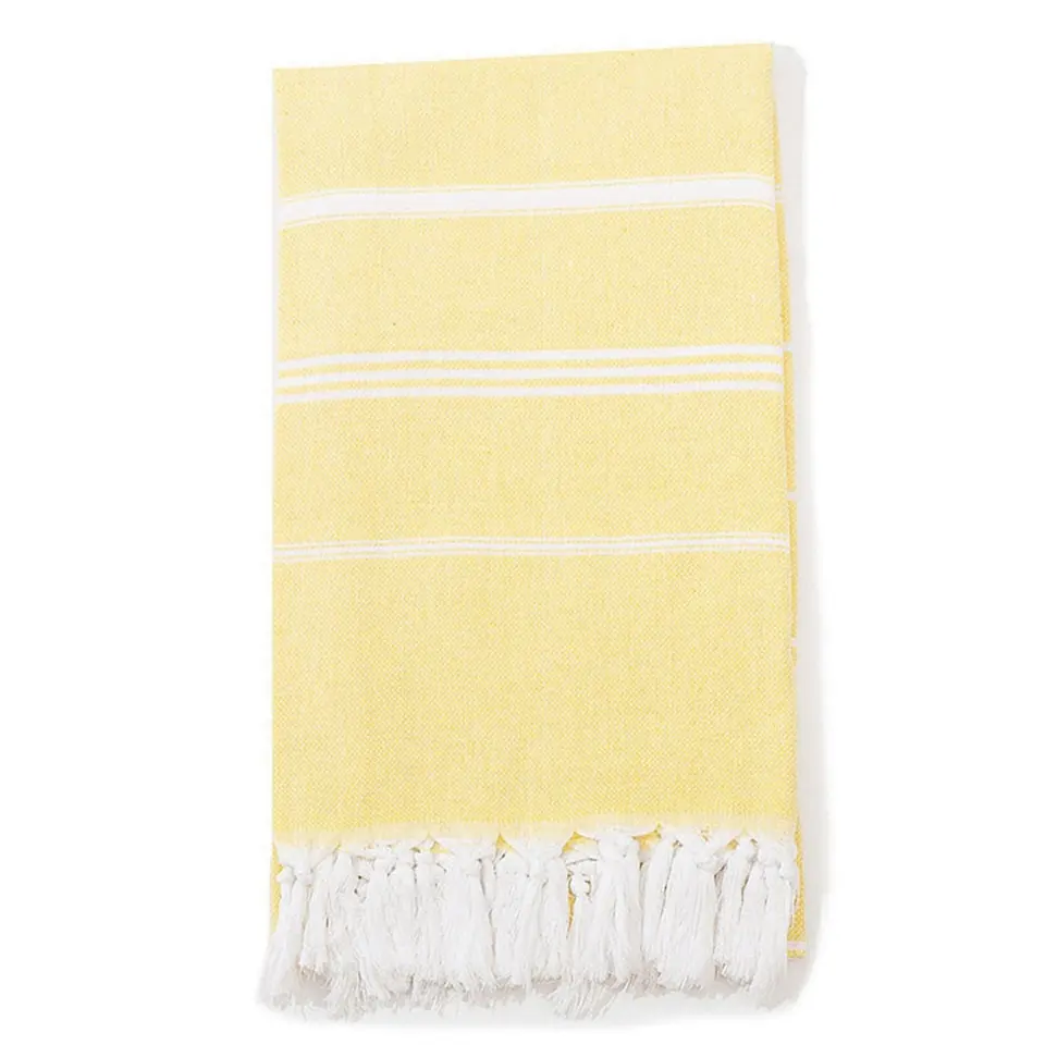 Premium Fringed Cotton Beach Towel 2