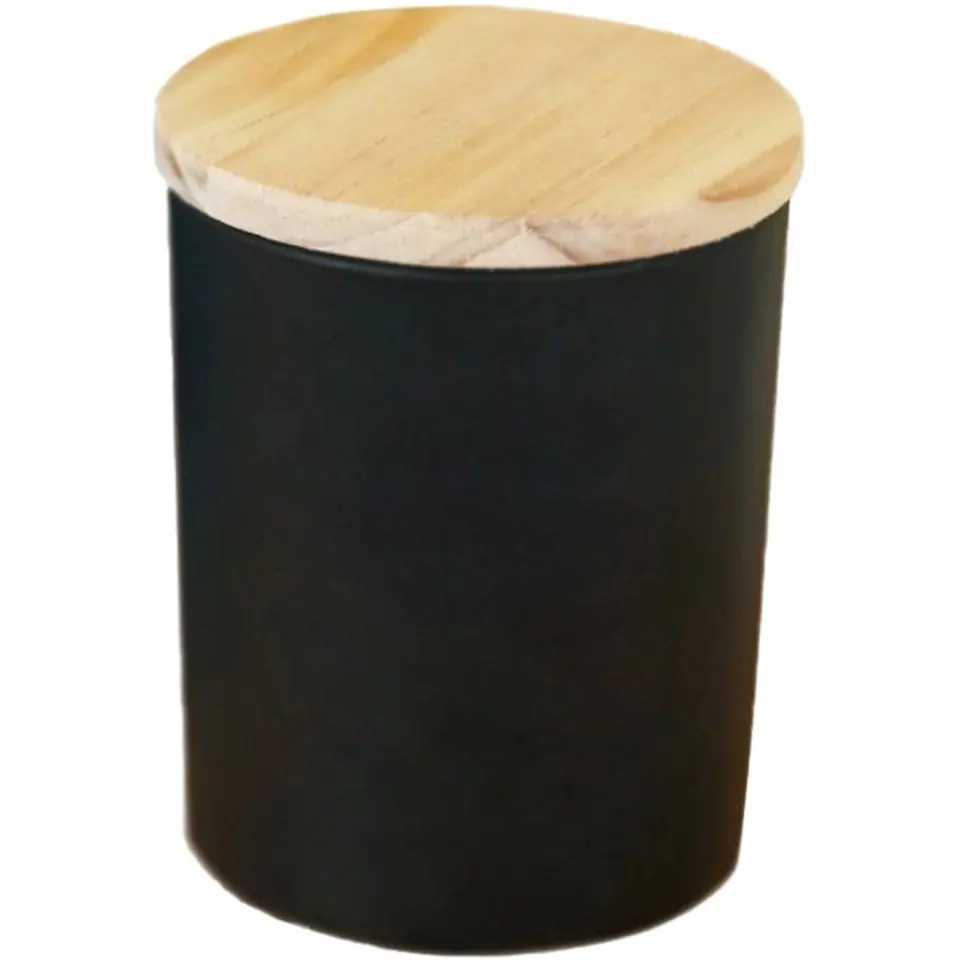 Aromatic Eco-Candle with Wooden Cover 2