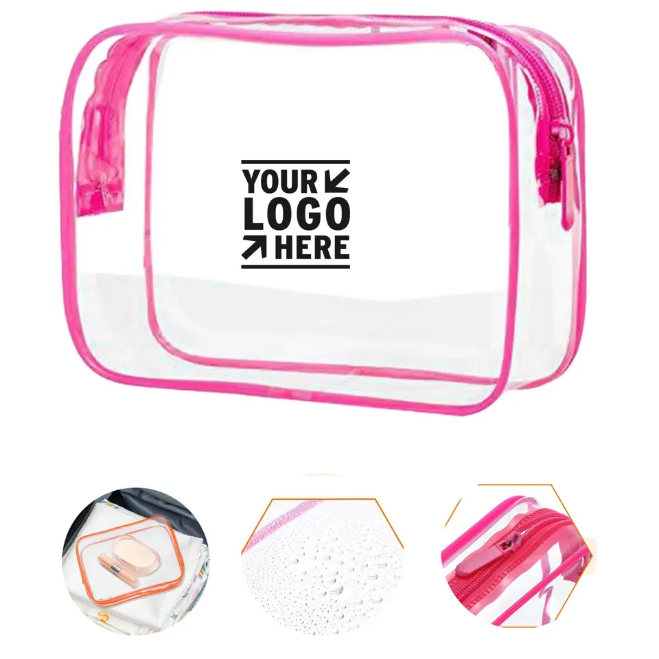 Clear Water-Resistant Travel Organizer