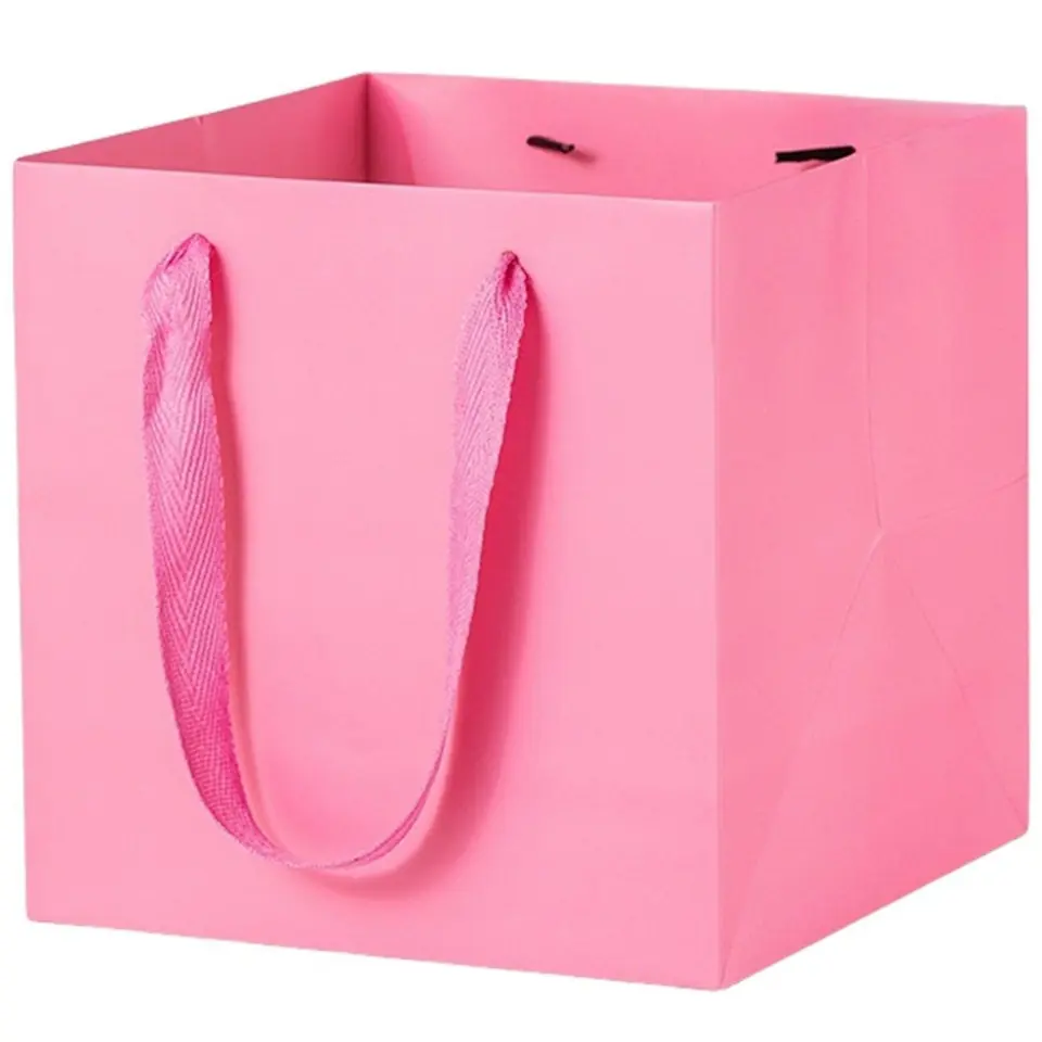 Eco-Friendly Square Paper Tote Bag 2