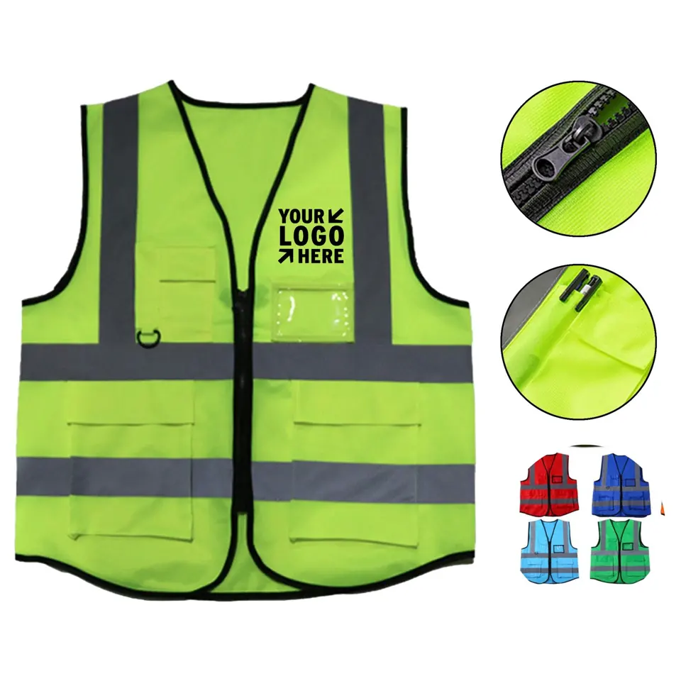 High-Visibility Reflective Safety Vest
