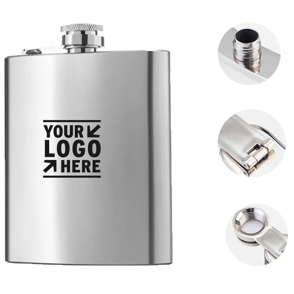 Premium Stainless Steel Portable Flask