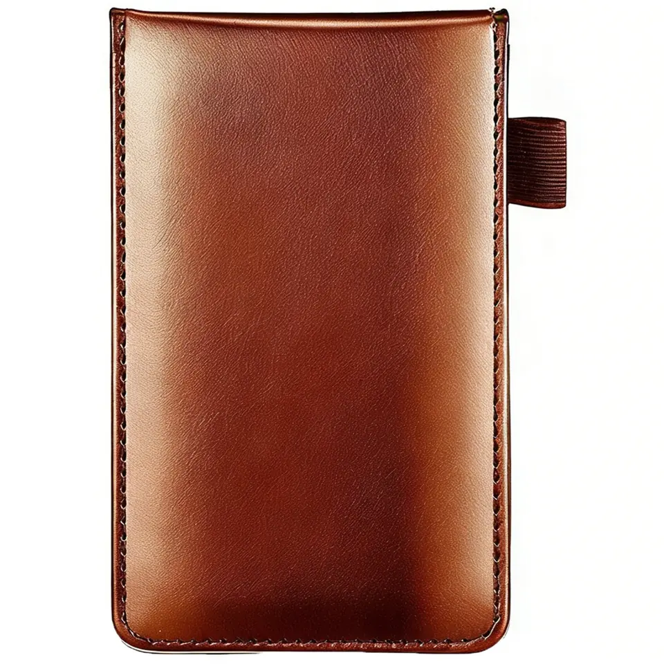 Compact Leather Notepad Organizer 2