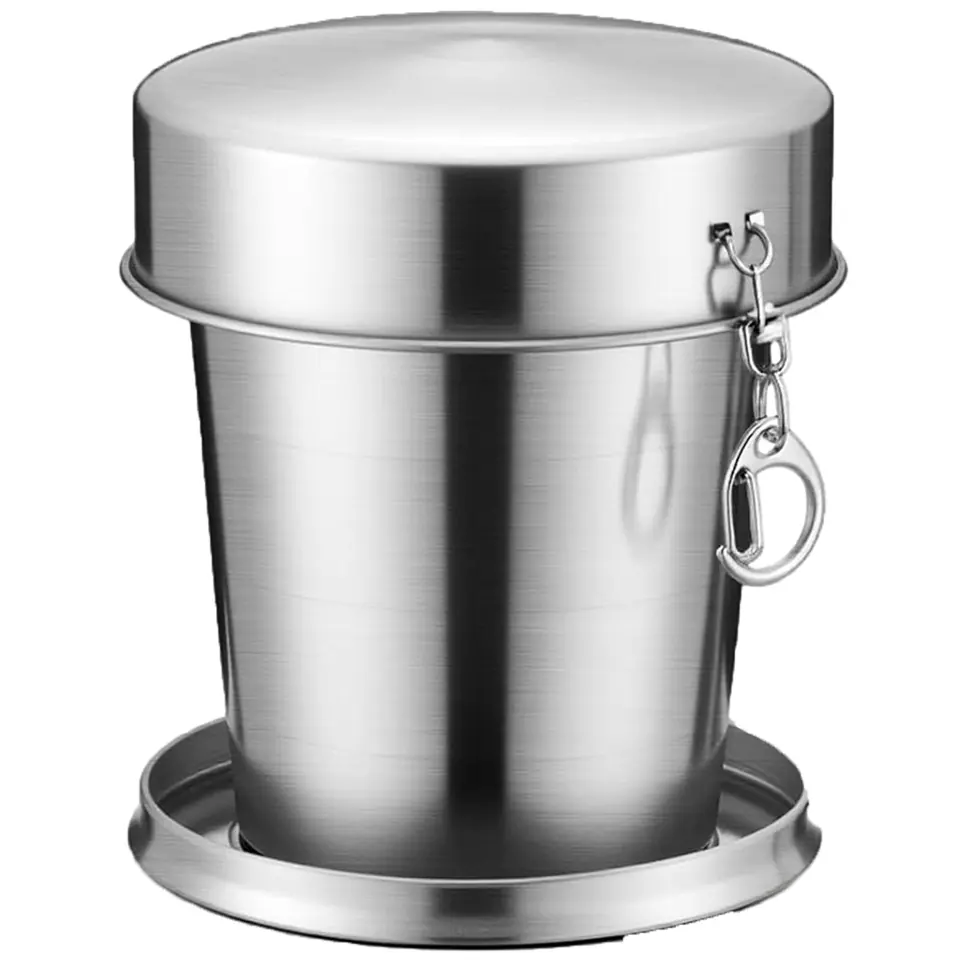 Portable Foldable Stainless Steel Travel Cup 2