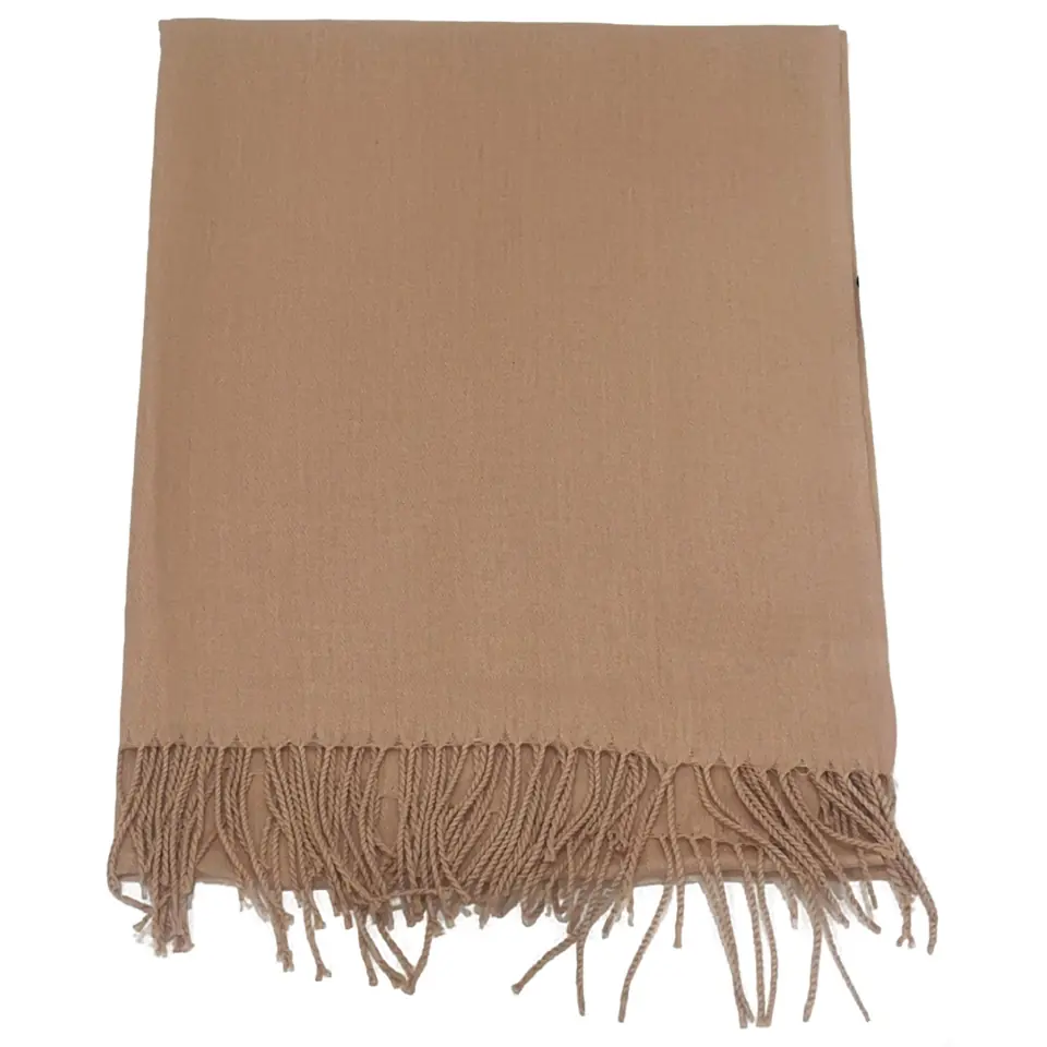 Cozy Winter Scarf with Fringes 2