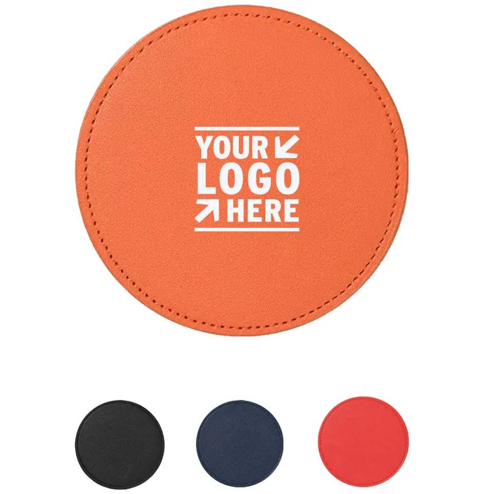 Premium Leather Drink Coasters