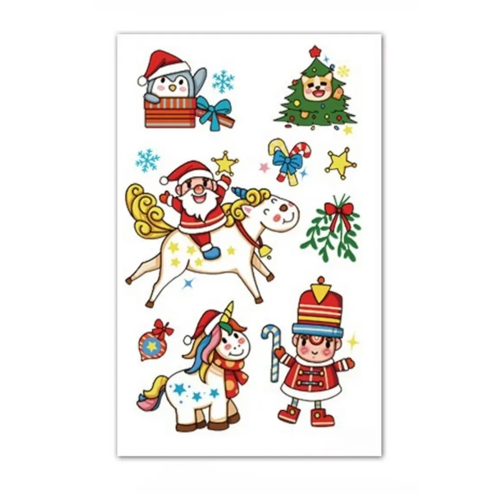 Water-Soluble Skin Art Decal 2