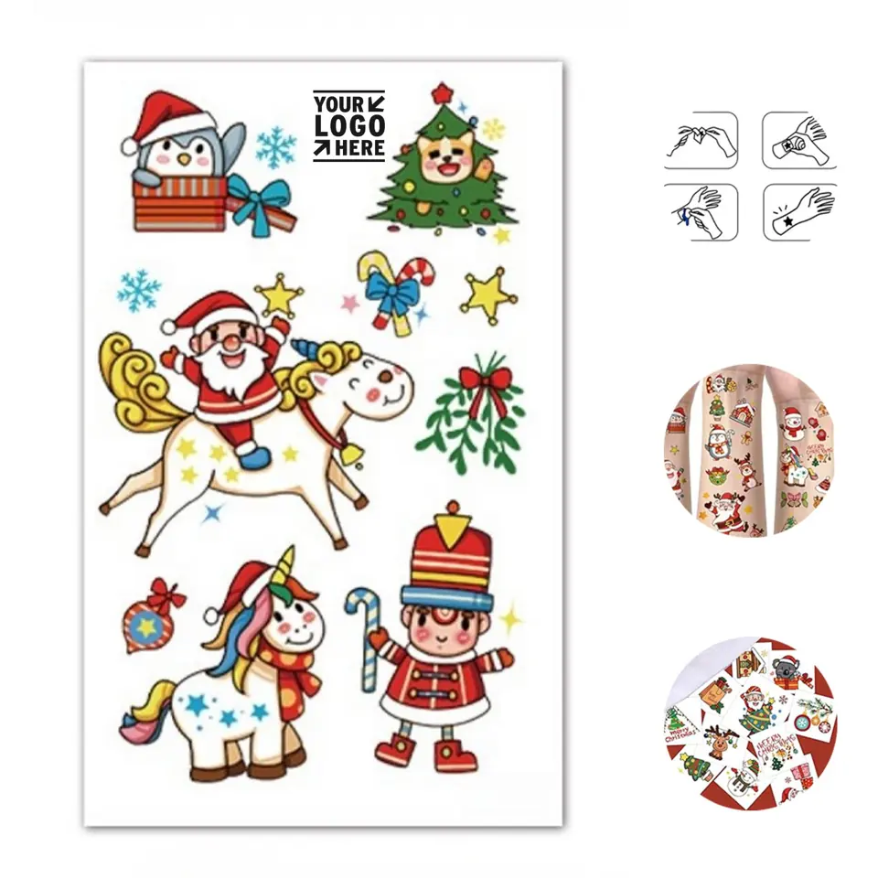 Water-Soluble Skin Art Decal