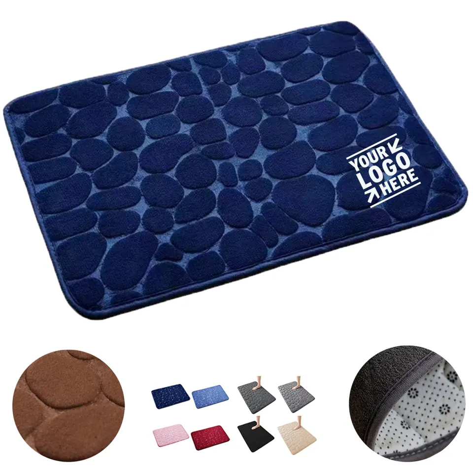 Cozy Pebble Fleece Floor Mat