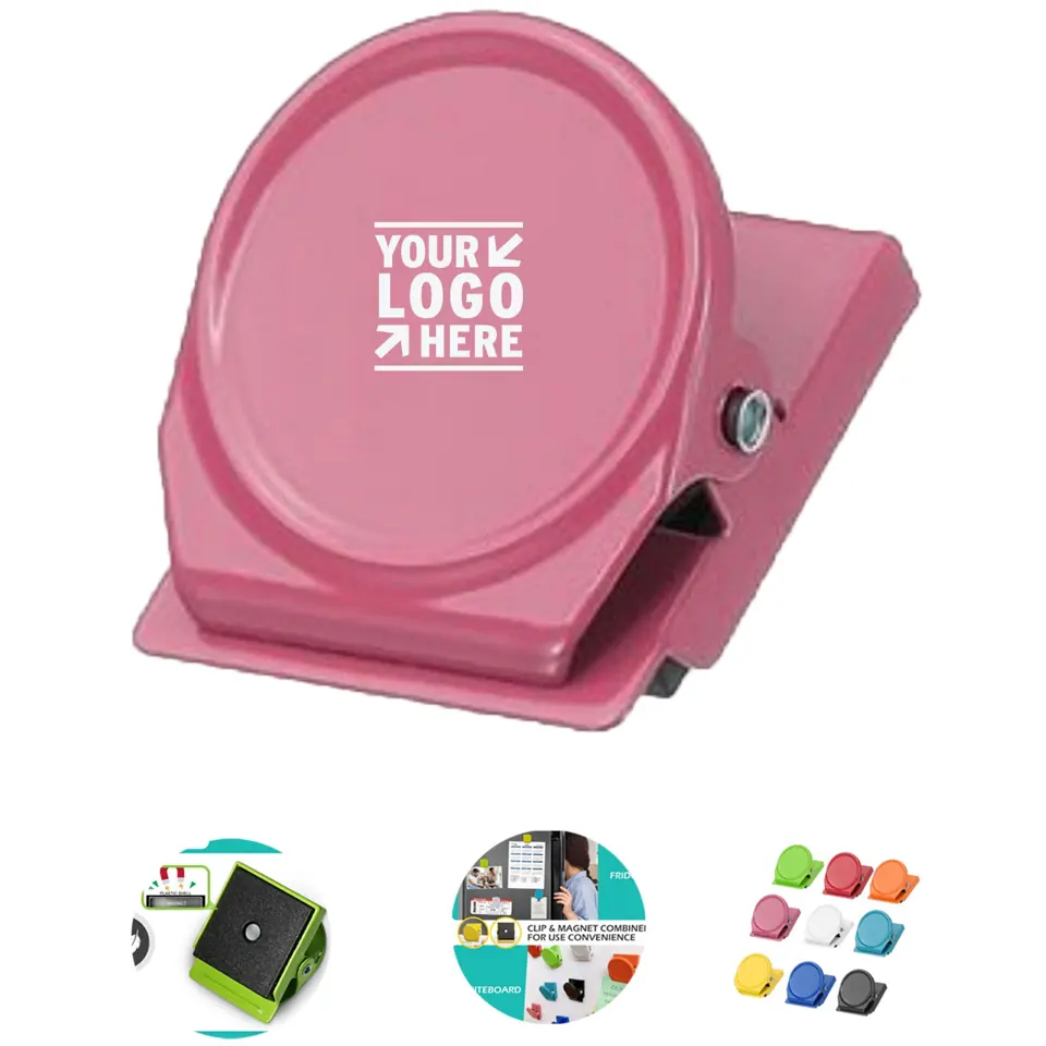 Vibrant Circular Magnetic Organizer Clip