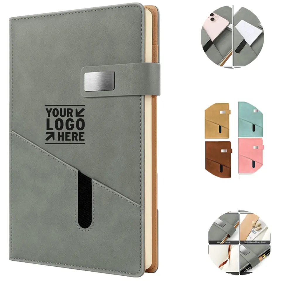 Elegant Ruled Journal and Pen Gift Set