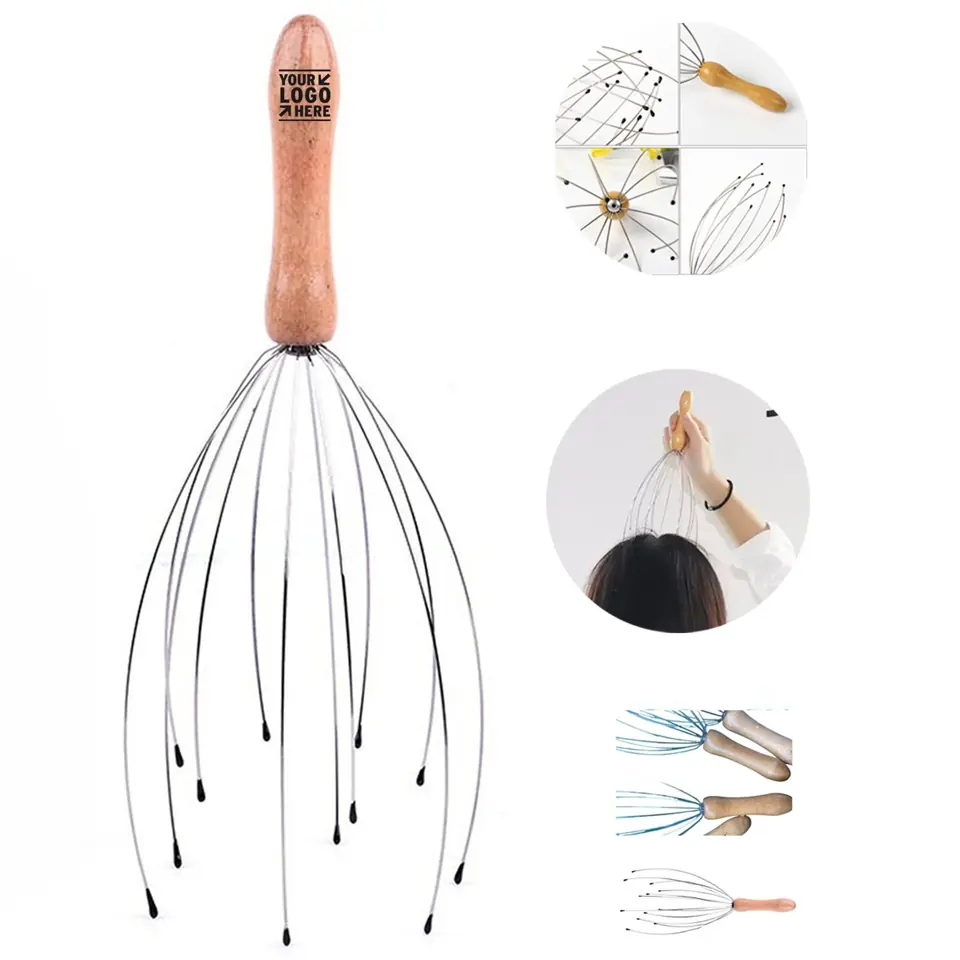 Portable Wooden Scalp Relaxer