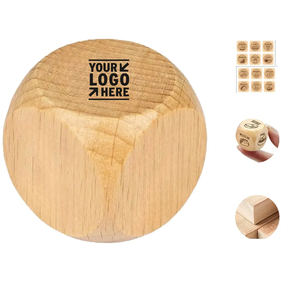 Artisan Wooden Game Dice