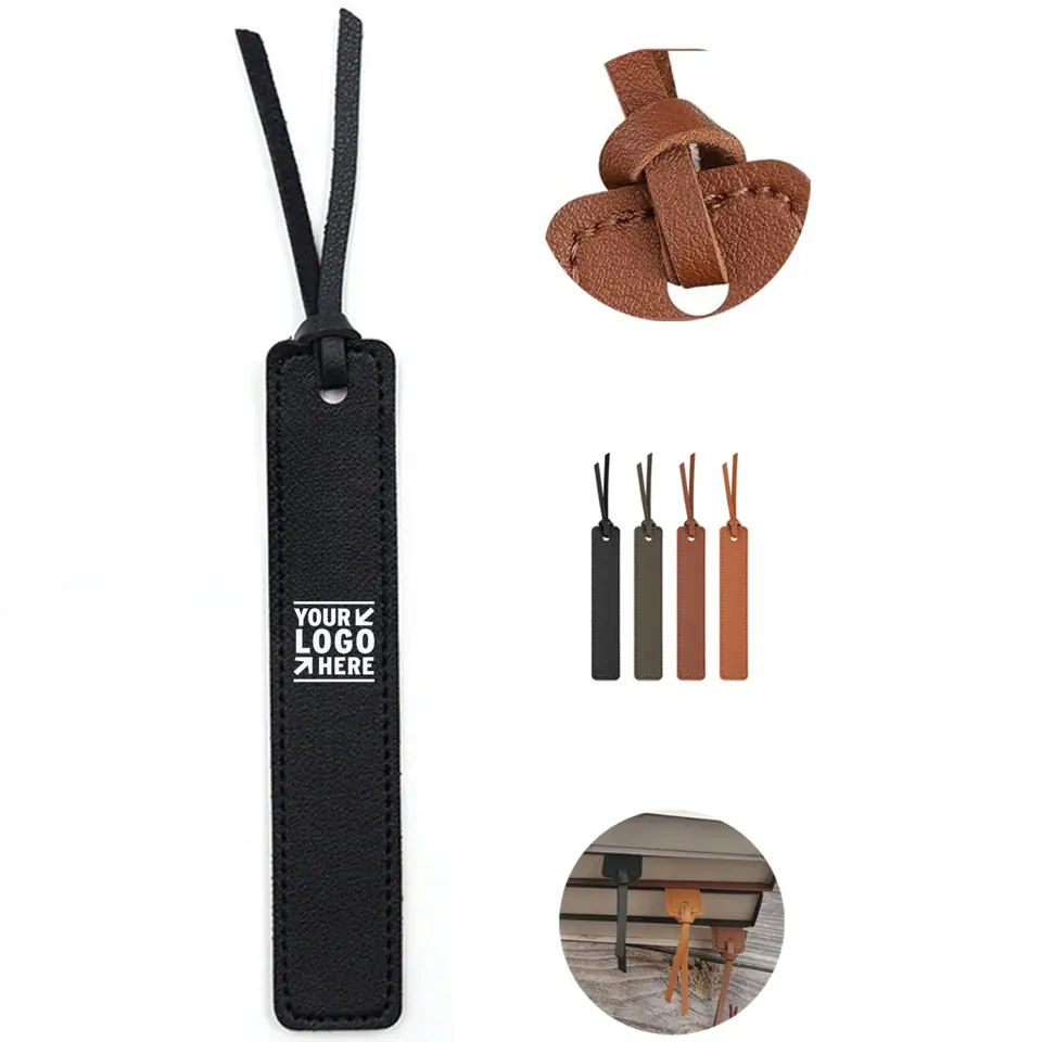 Eco-Friendly Leather Bookmark