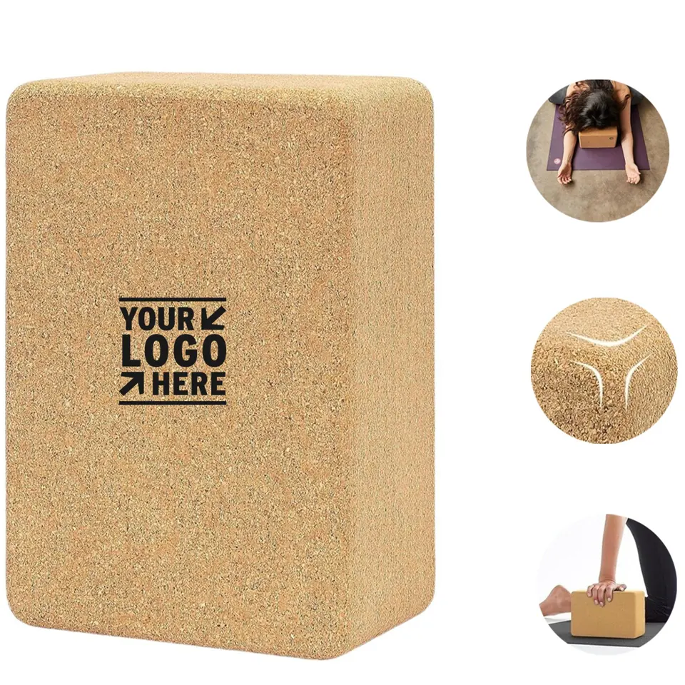 Eco-Friendly Cork Yoga Support Blocks