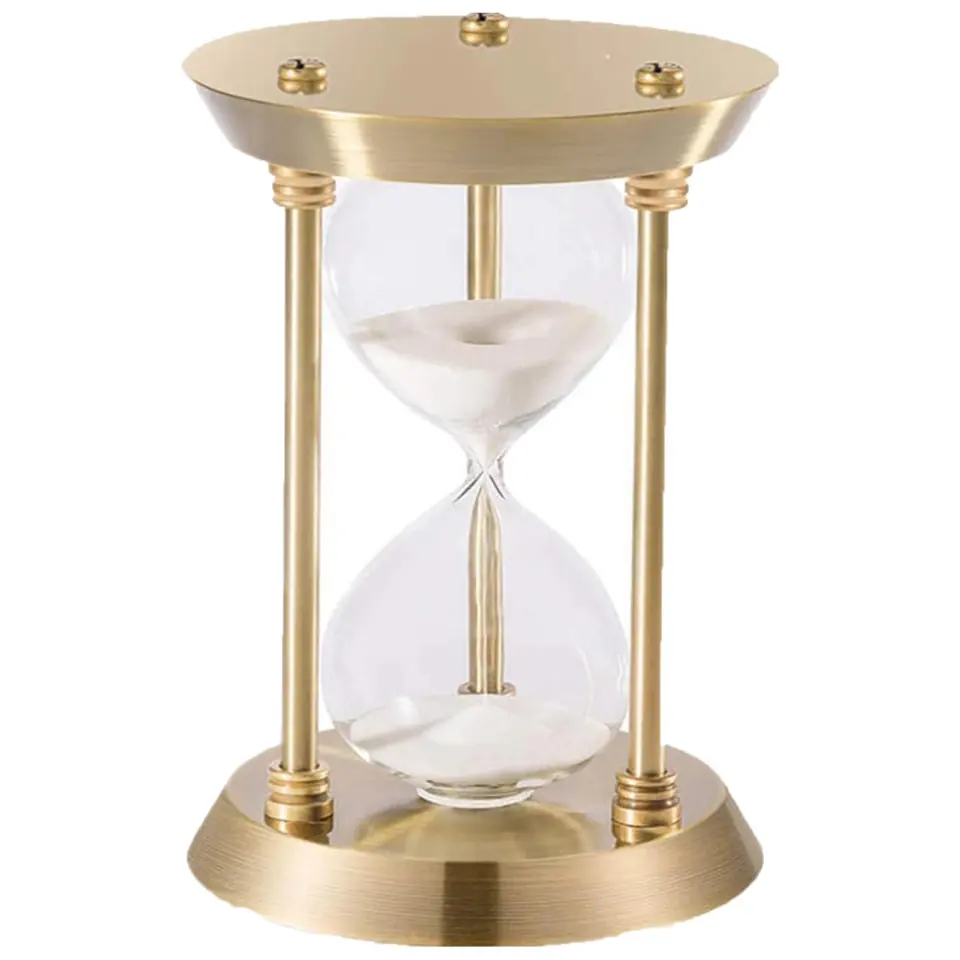 Elegant Metal Sand Timer 2