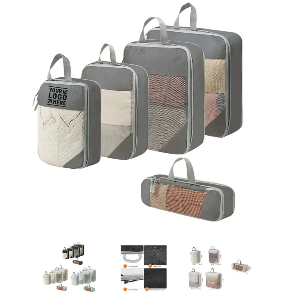 5-Piece Travel Packing Organizer Set