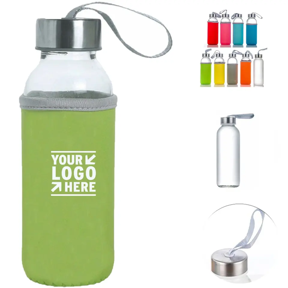 Insulated Hydration Bottle with Protective Cover