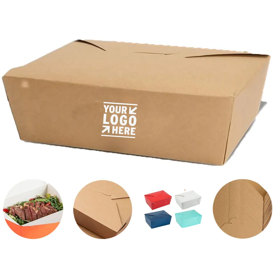 Eco-Friendly 30oz Food Storage Boxes