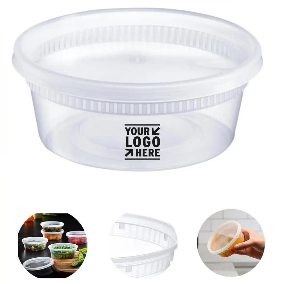 Compact Food Storage Container with Lid