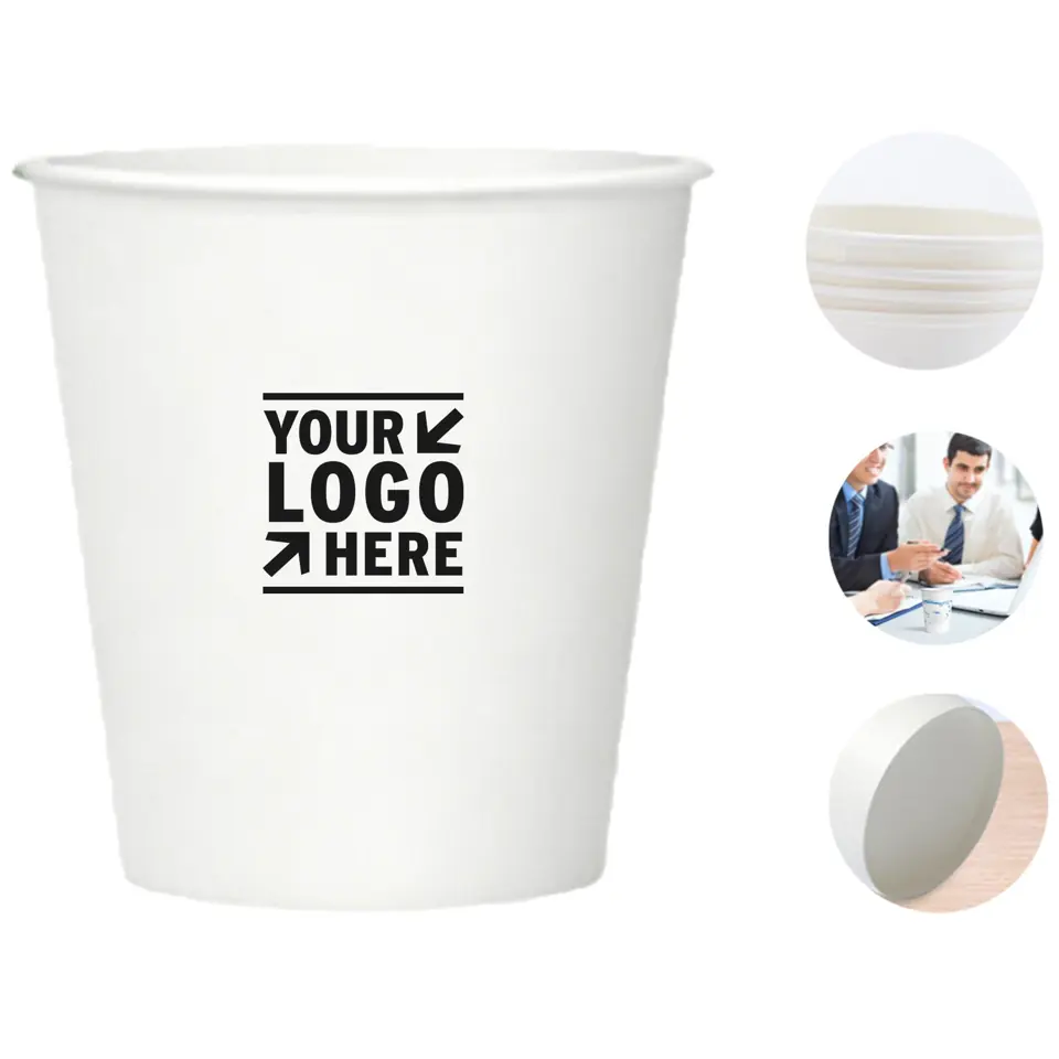 Customizable 9 Ounce Paper Drinking Cups