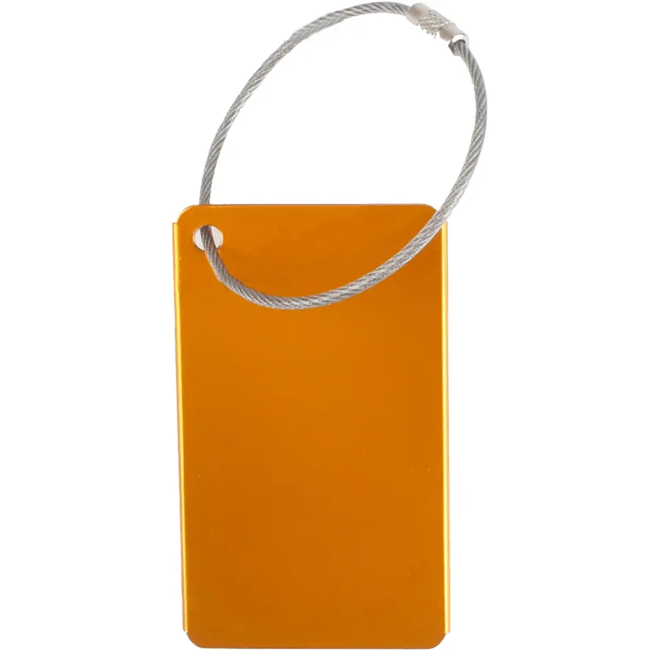Durable Aluminum Luggage Tag 2