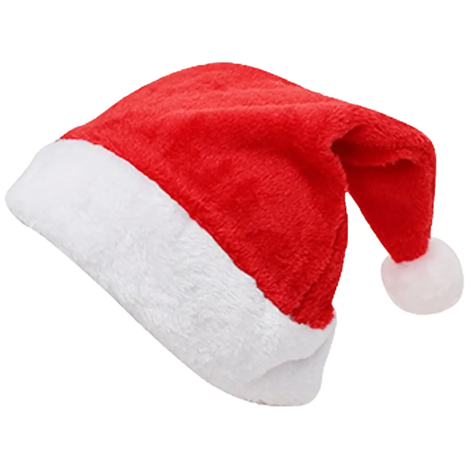 Festive Plush Holiday Cap 2