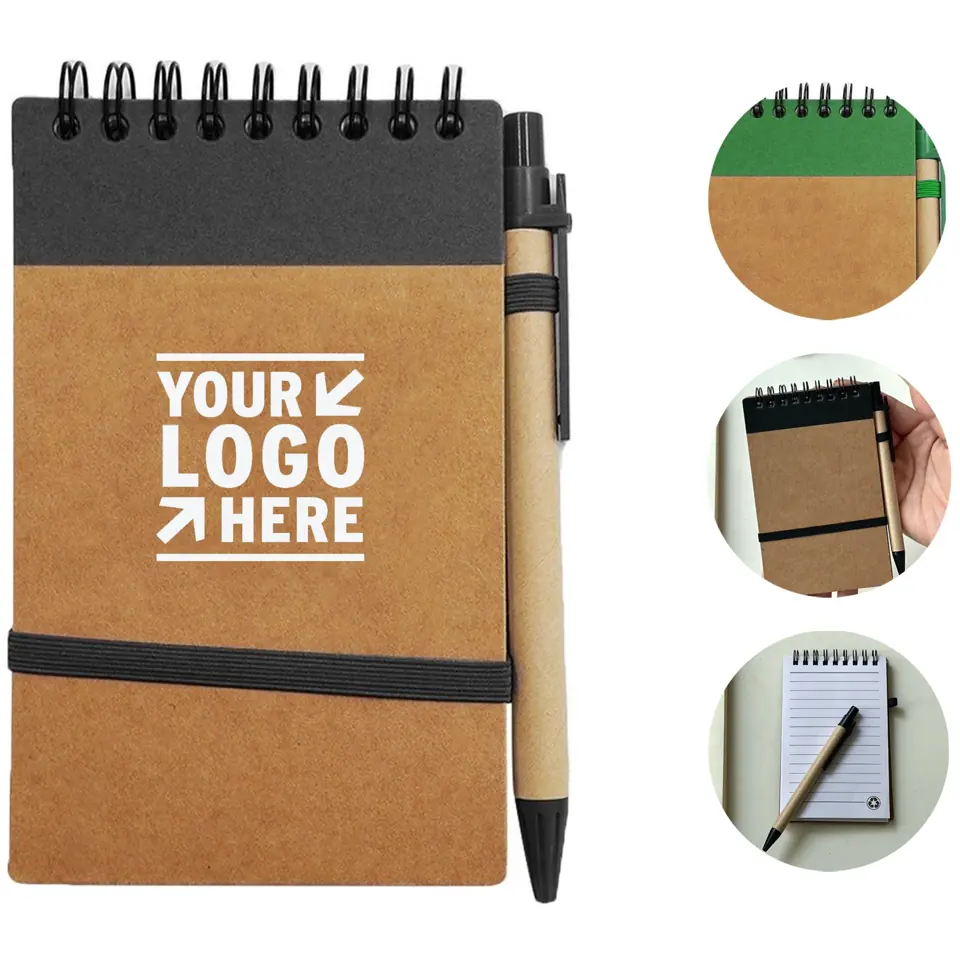 Classic Kraft Spiral Notebook Collection