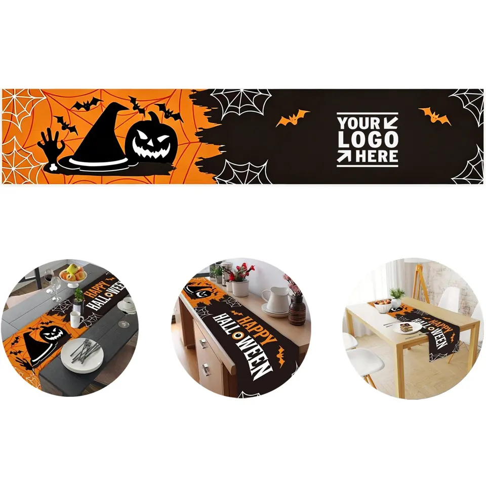 Festive Halloween Table Cover