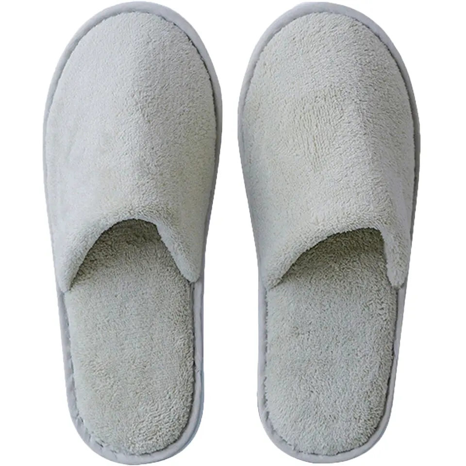 Luxury Hotel Velvet Guest Slippers 2