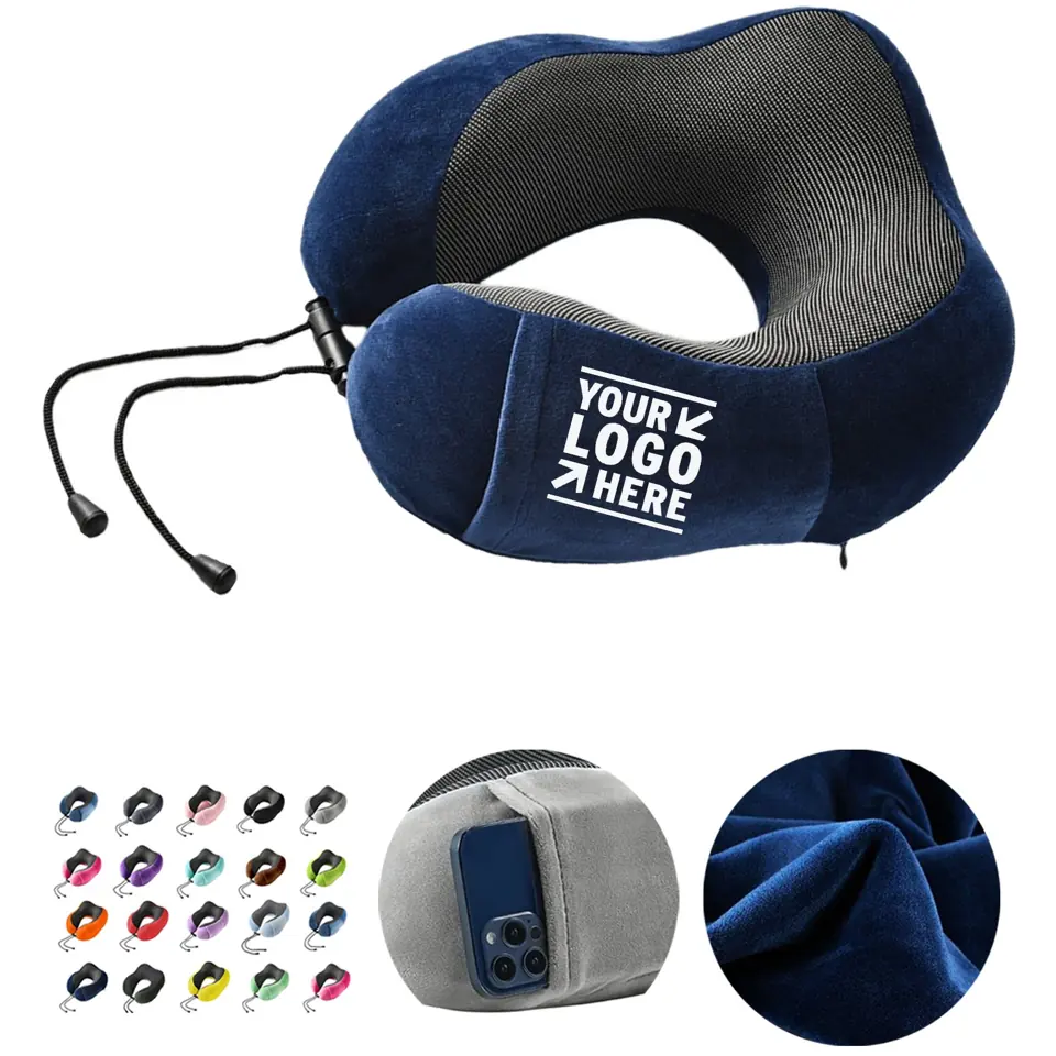 Comfort Travel Neck Pillow with Blanket