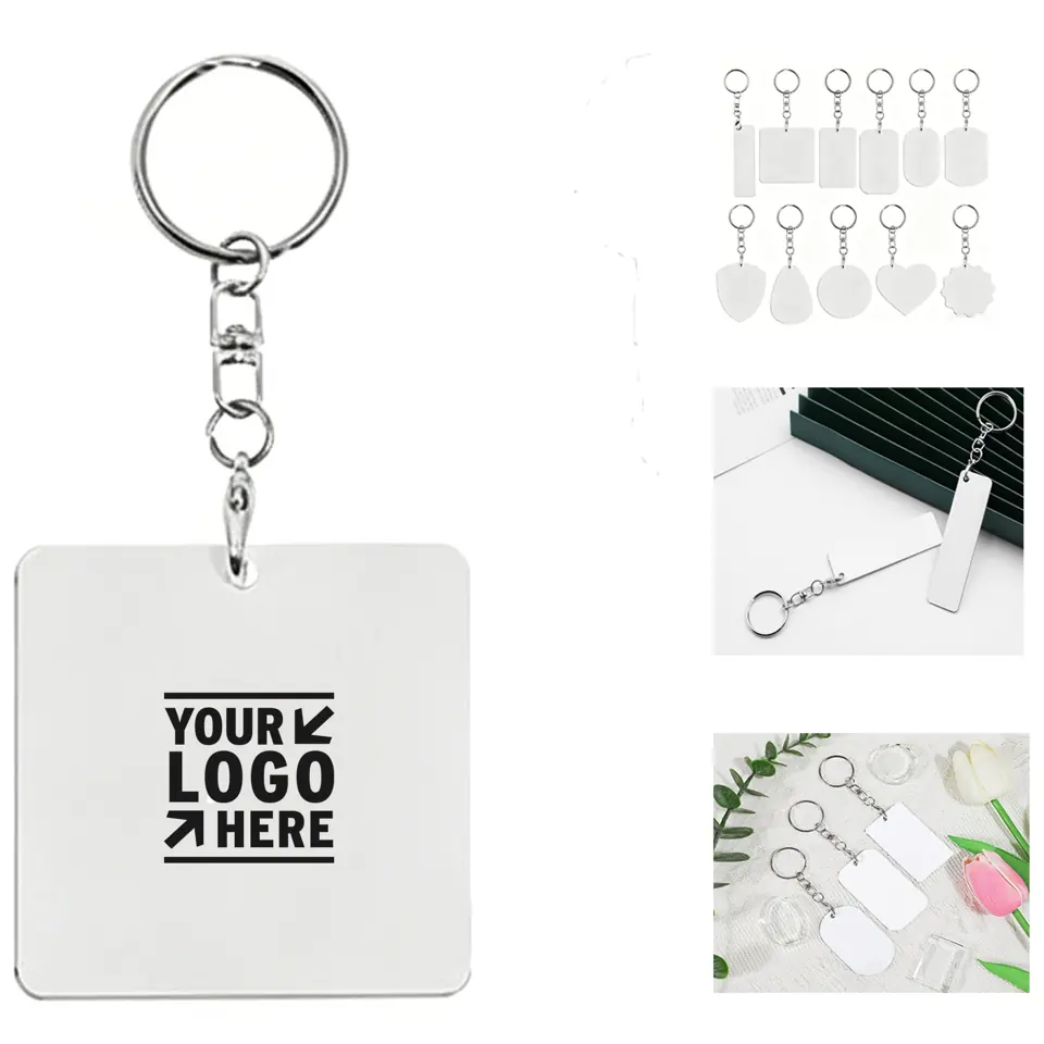 Personalized Dual-Sided Aluminum Key Tag