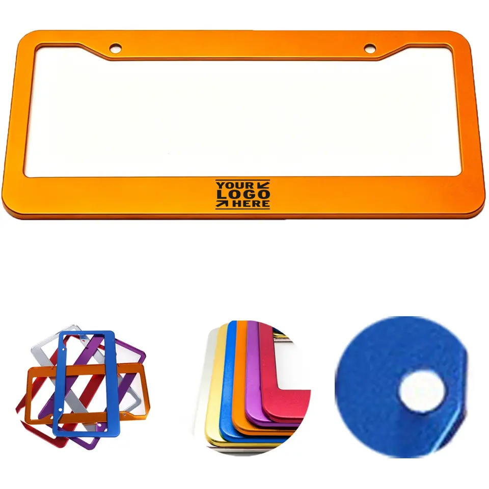 Premium Alloy License Plate Frame