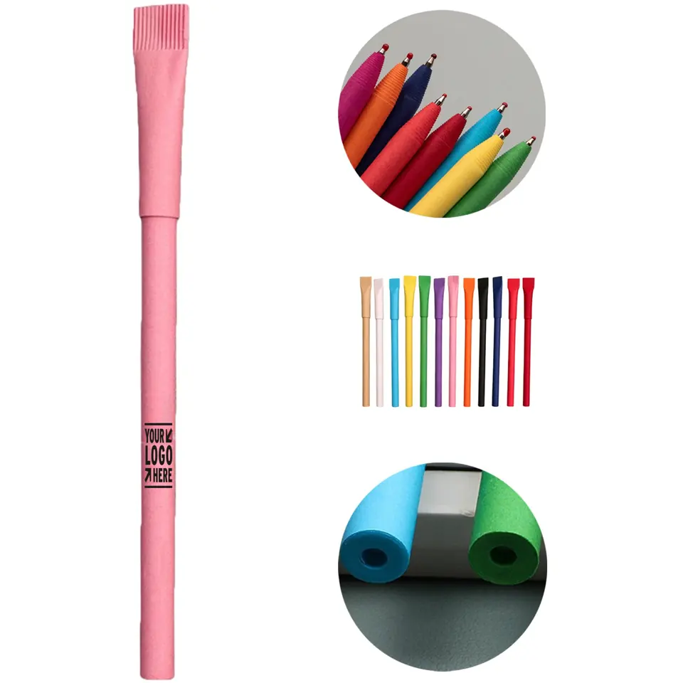 Eco-Friendly Kraft Paper Pen