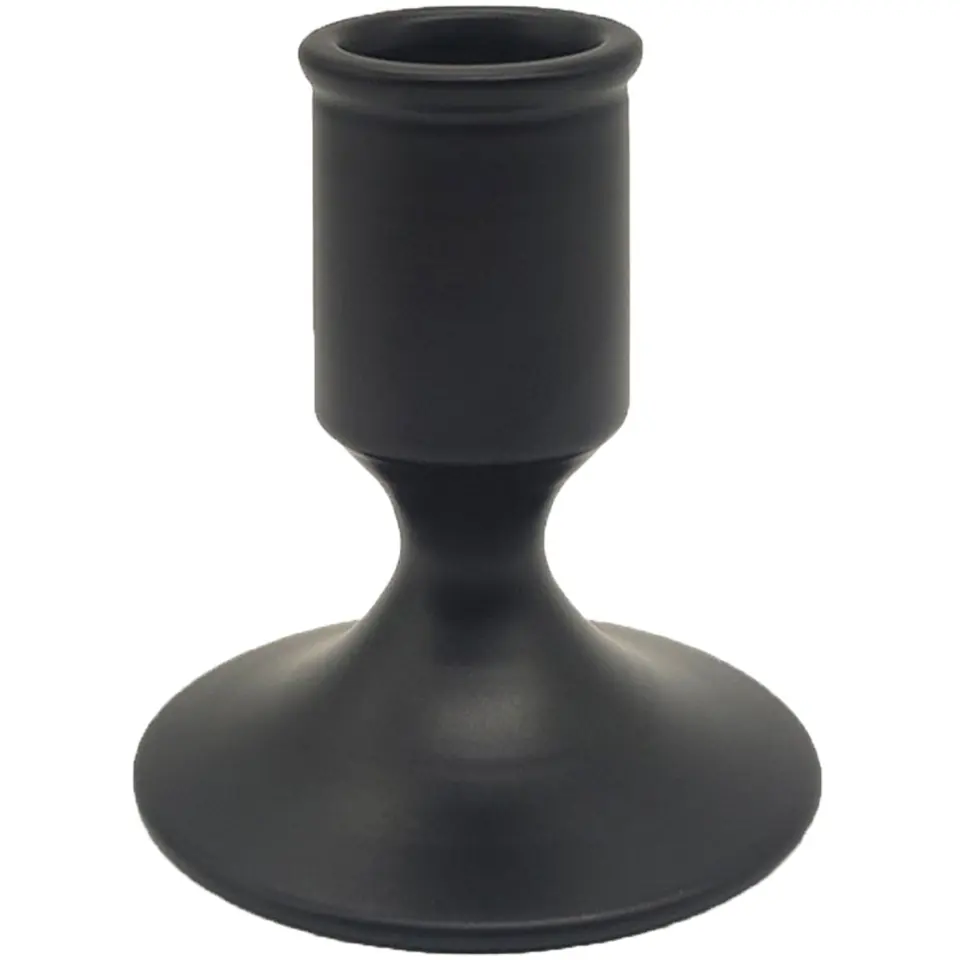 Elegant Matte Metal Candleholder 2