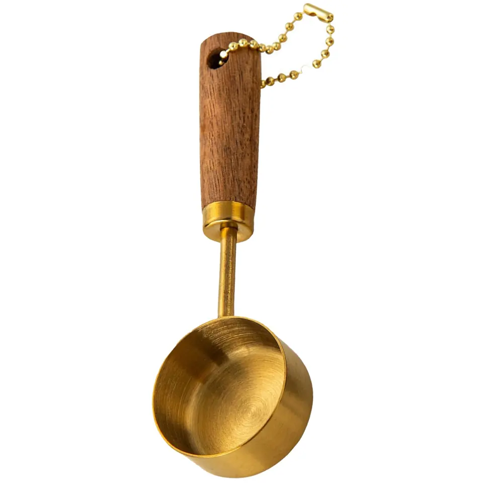 Elegant Gold-Toned Measuring Spoon 2