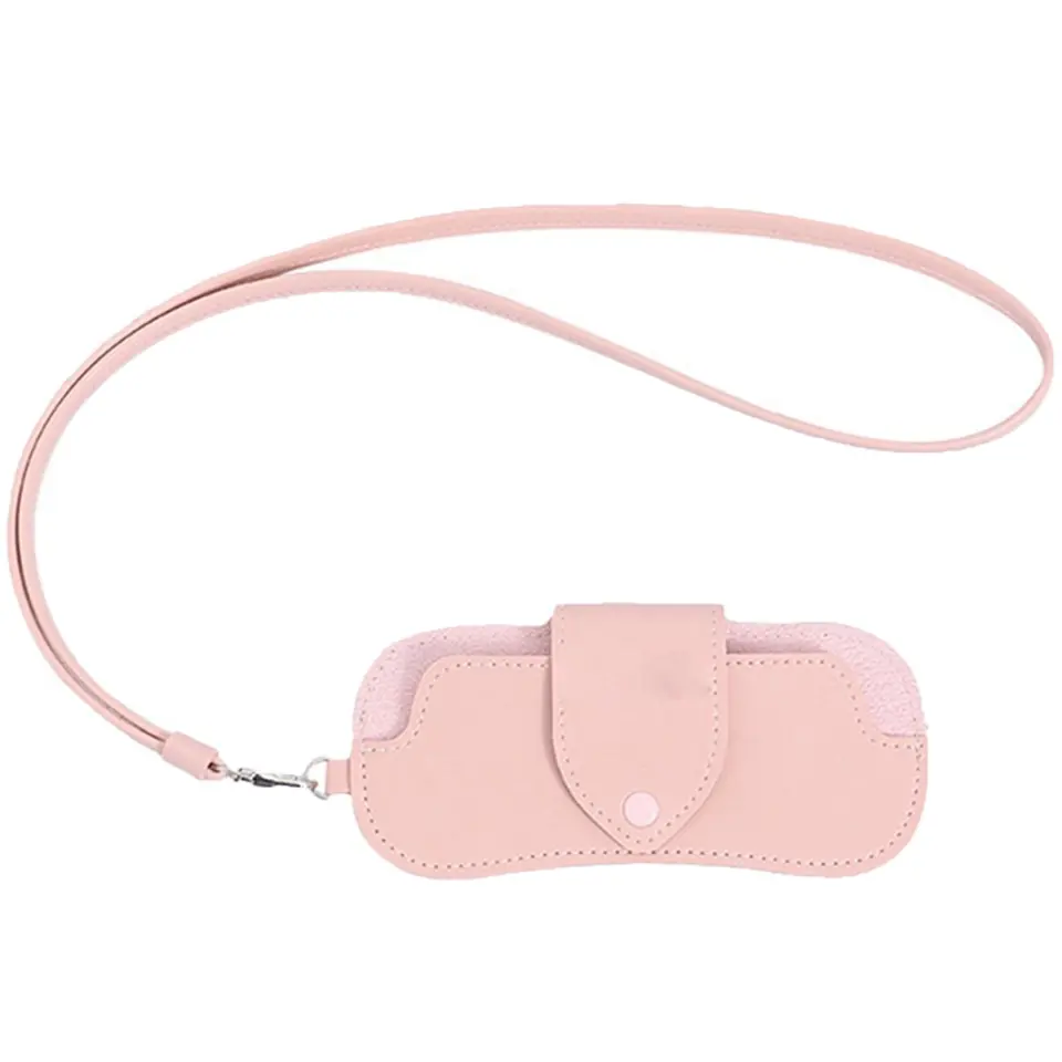 Leather Neck Strap Eyewear Pouch 2