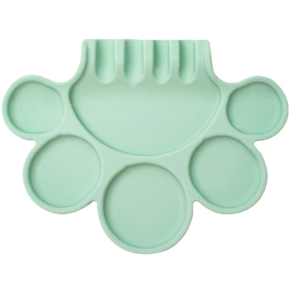 Kids' Art Palette with Brush Organizer 2