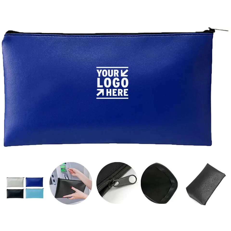 Premium Synthetic Leather Zip Organizer